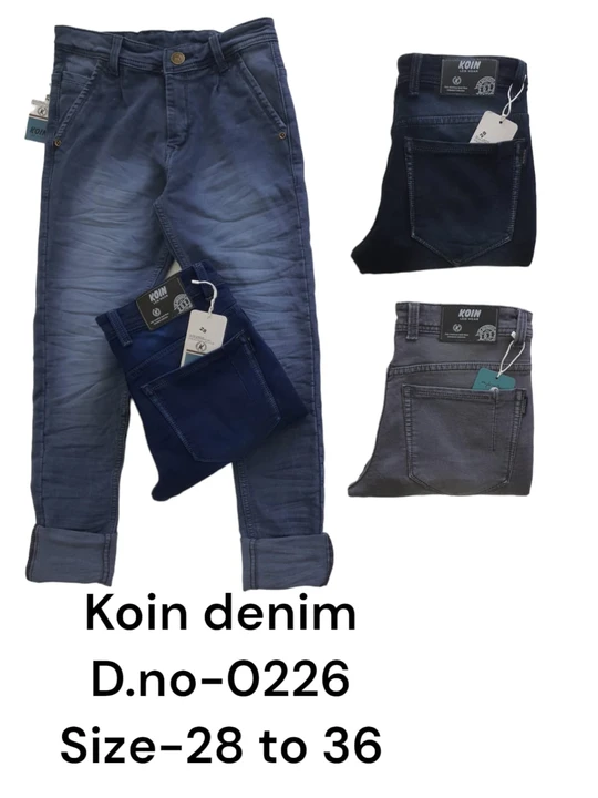 Factory Store Images of KOIN DENIM.HARVEY DENIM. 7 COLOURS SHIRT 