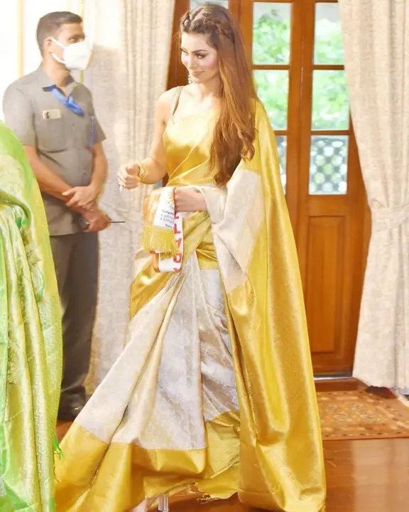Beautiful banarasi silk saree  uploaded by Dhananjay Creations Pvt Ltd. on 2/18/2023