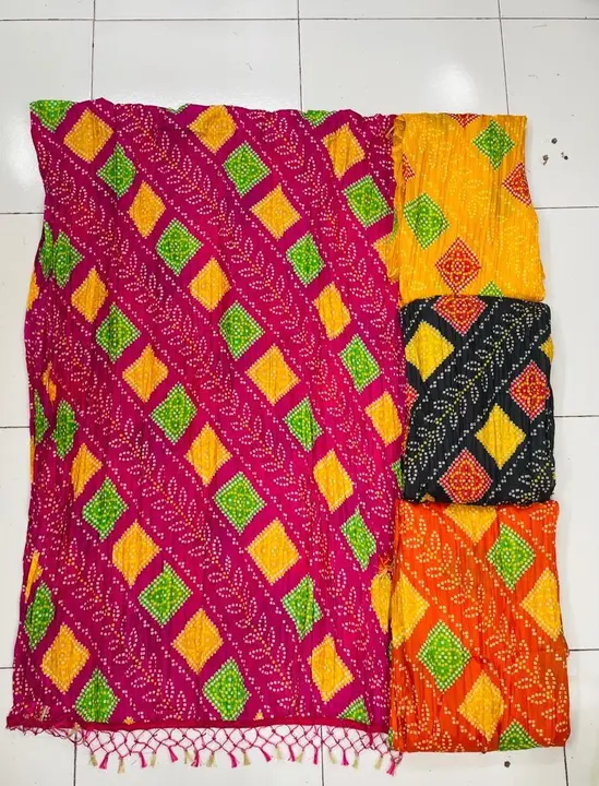 Chinon Dupatta  uploaded by Jagdamba Textiles on 2/18/2023