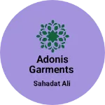 Business logo of Adonis Garments