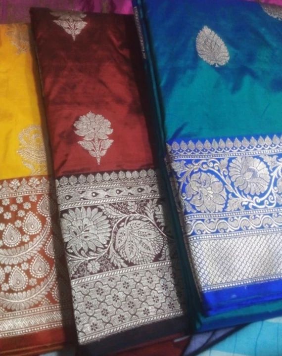 Factory Store Images of Banarasi silk saree and suits