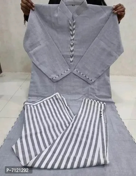 trending kurta with bottom set
 uploaded by Shreeji New Fashion on 2/18/2023