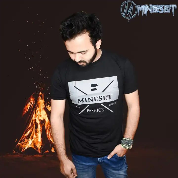 MineSet Estd printed t-shirt  uploaded by MineSet fashion on 2/18/2023
