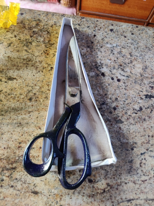 Product image of Blue Handle Steady Scissors , ID: blue-handle-steady-scissors-c4ce5fdb