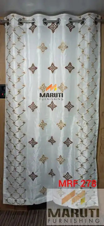 SHEER-EMBROIDERY CURTAINS uploaded by Maruti Furnishing on 2/18/2023