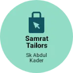 Business logo of Samrat tailors