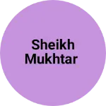 Business logo of Sheikh Mukhtar
