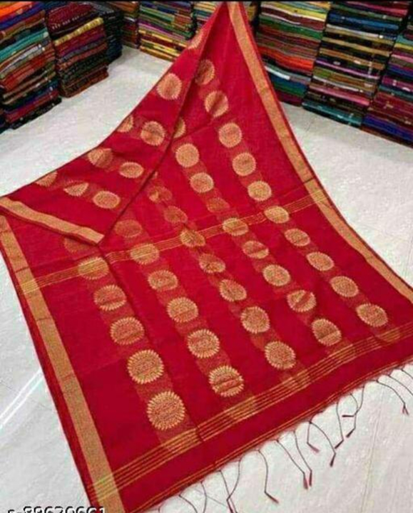 Cotton silk chokro saree  uploaded by Maa Tara saree canter on 2/19/2023