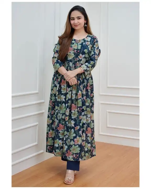 Nayra cut Kurti with paint  uploaded by business on 2/19/2023