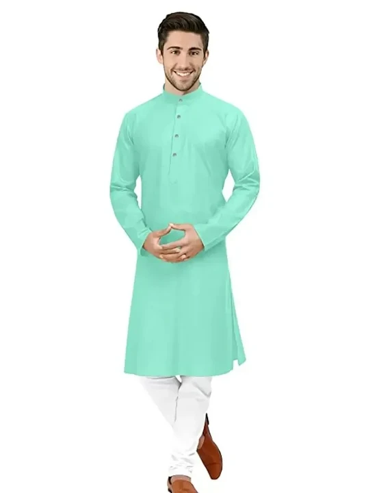 FESTIVAL SPECIAL MENS COTTON STRAIGHT KURTAS
 uploaded by Bhavesh's store on 2/19/2023