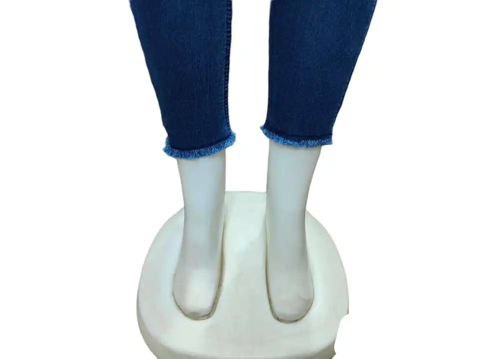 Hastag Girl 4 Button Bujjar Dobby Jeans (28-36) uploaded by Aarav Collection on 2/19/2023