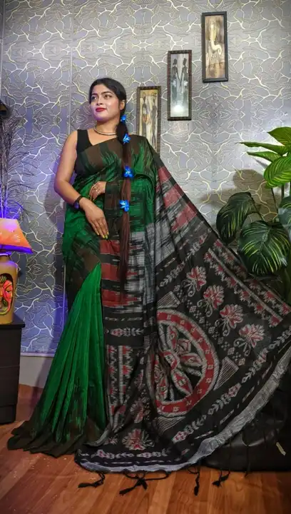 Sambalpur print saree  uploaded by Maa Tara saree canter on 2/19/2023