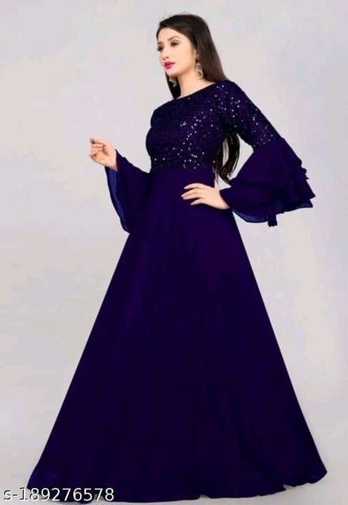 NEW FASHIONABLE GOWN FOR GIRL AND WOMEN uploaded by wholsale market on 2/19/2023