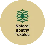 Business logo of NATARAJABATHY TEXTILES