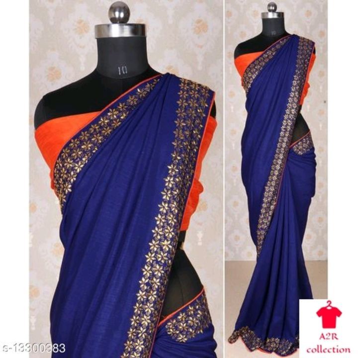 Beautiful party wear saree uploaded by A2R collection  on 2/21/2021