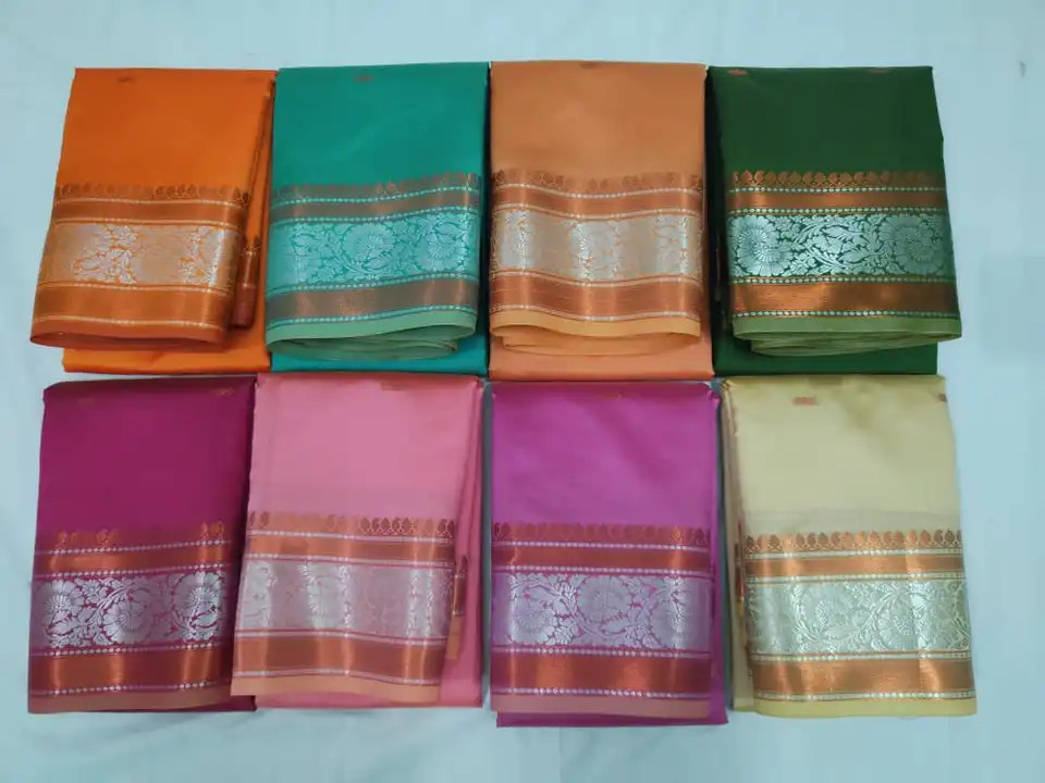 Karishma Aanchal buti Saree
Length - 6 meter
Set - 8 pieces
MOQ - 16  uploaded by Salik Garments on 2/19/2023