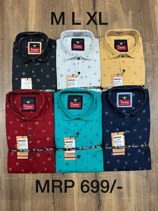 100% Cotton shirts  uploaded by Sambhav Textile on 5/24/2024