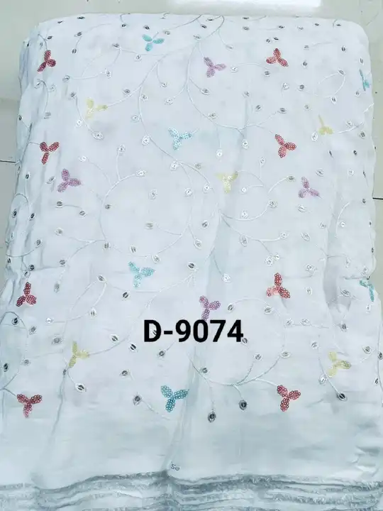 Natchural crep dyeble fabrics  uploaded by Monika textiles on 2/19/2023
