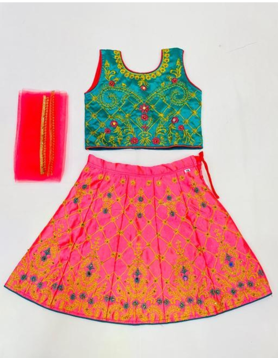 Baby kids langa choli  uploaded by Jasmine kids fashion on 5/30/2024