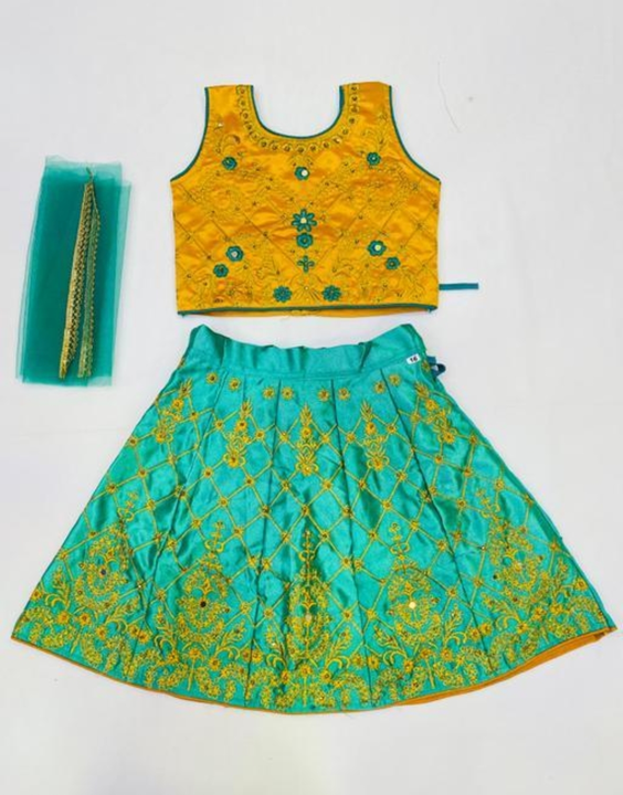 Baby kids langa choli  uploaded by Jasmine kids fashion on 2/19/2023