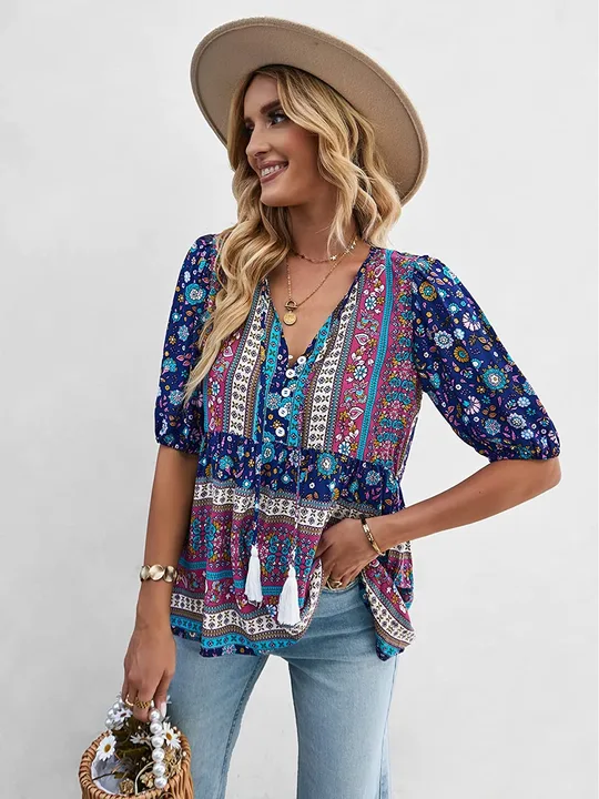 Boho tops for women uploaded by business on 2/19/2023