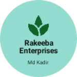 Business logo of Rakeeba enterprises