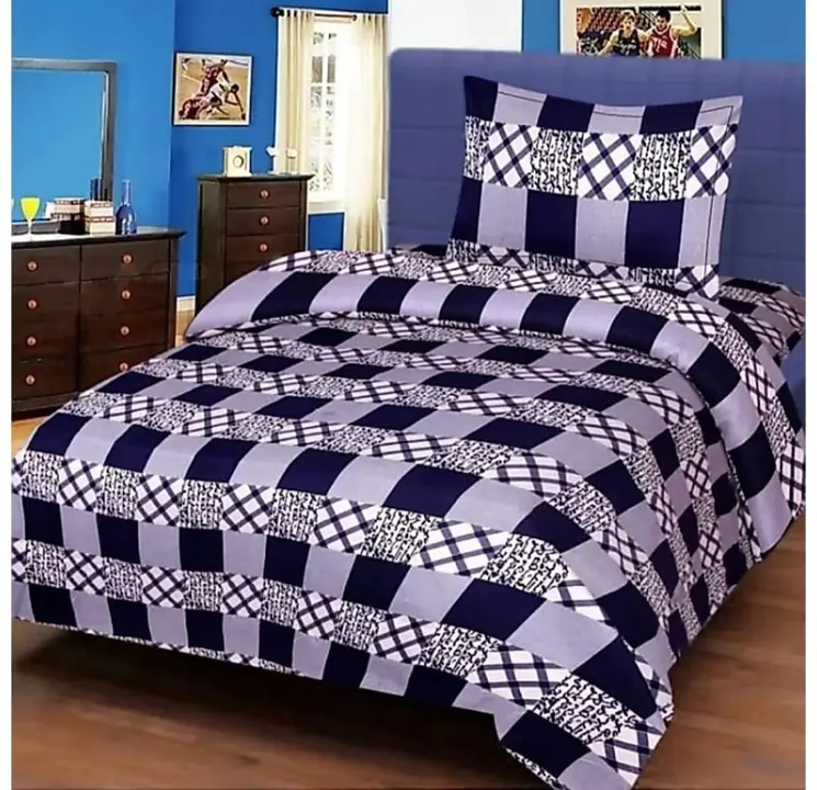 double bedsheet with 2 pillow uploaded by business on 2/19/2023