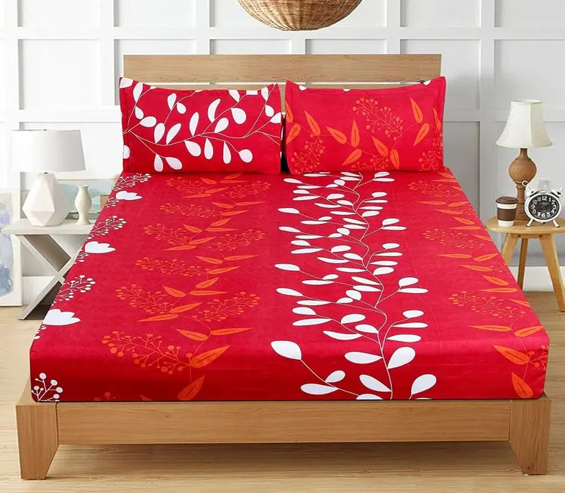 double bedsheet with 2 pillow uploaded by TULSI SHREE CREATION on 2/19/2023