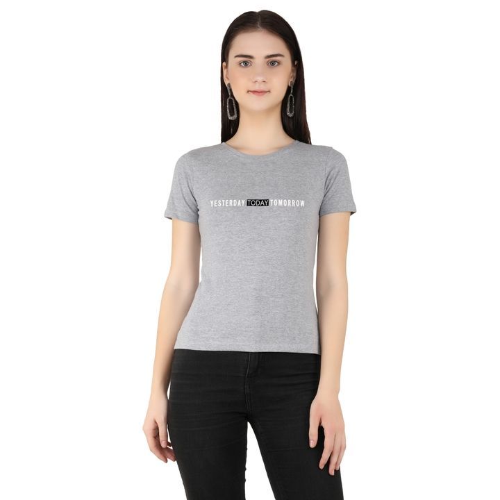 Women printed pure cotton round neck t-shirt uploaded by Mikoza on 2/21/2021