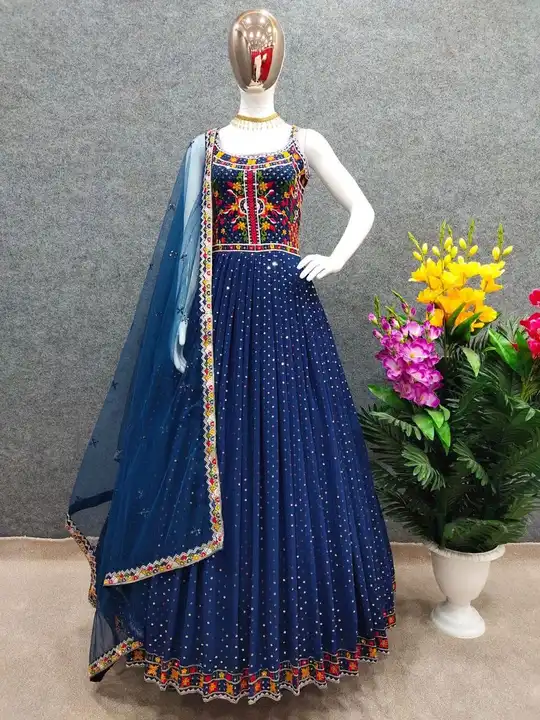 Party Wear Designer Gowns duppata  uploaded by Arati's Woman's 'Ethics Wear on 2/19/2023
