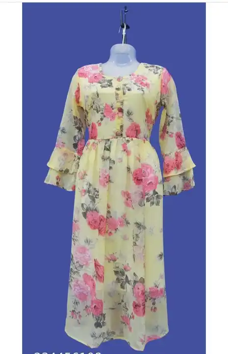 Flower printed dress 36,38,40 uploaded by New Star Business on 2/19/2023