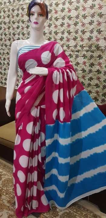 Mul mul cotton sarees uploaded by business on 2/22/2021