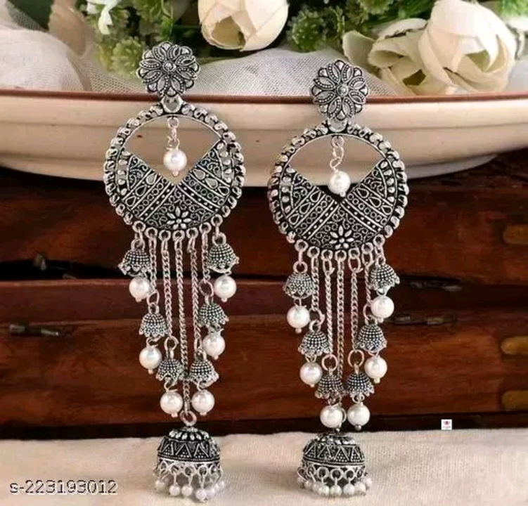 Beautiful oxidised Earrings collection  uploaded by FASHION MART on 5/28/2024