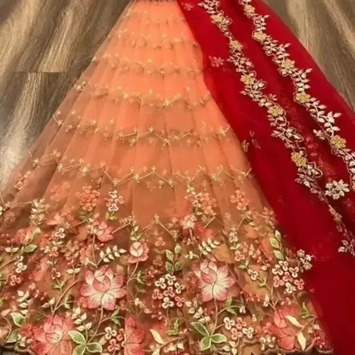 Designer lengha choli with dupatta  uploaded by N/s trader on 2/19/2023