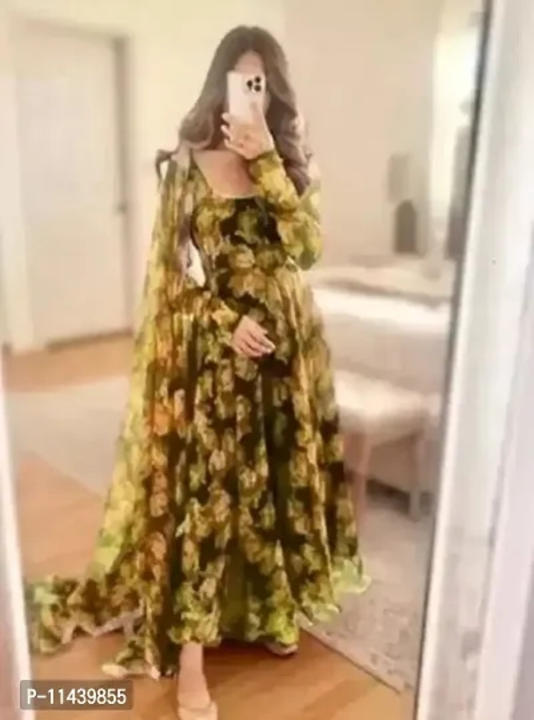 Most Liked Georgette Long Kurta Sets
 uploaded by Shreeji New Fashion on 2/19/2023