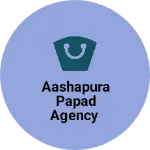 Business logo of Aashapura papad Agency