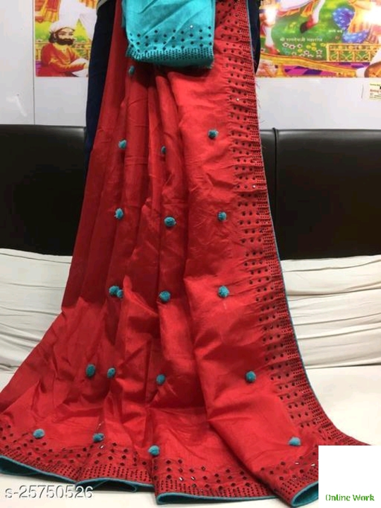 Silk saree  uploaded by Navya saree collection  on 2/19/2023