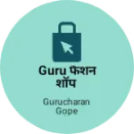 Business logo of Guru फैशन शॉप