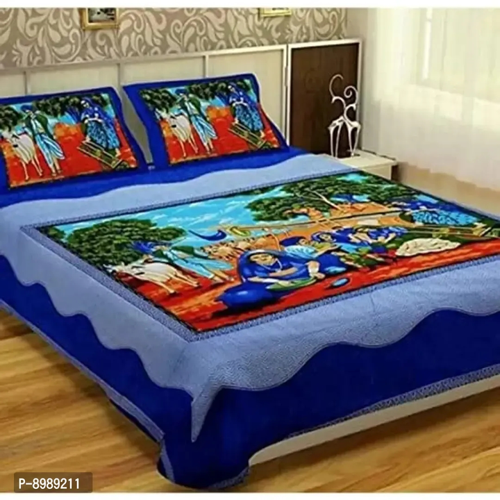 War Trade India Cotton Double Bedsheet uploaded by wholsale market on 5/30/2024