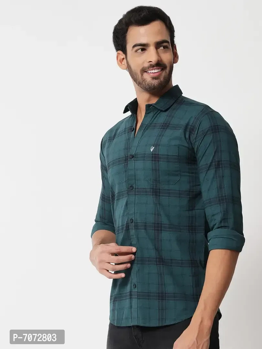 Stylish fancy casual cotton shirts for men uploaded by Mahajan store on 2/19/2023