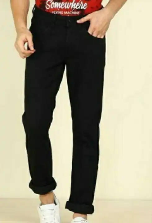 denim black jeans  uploaded by srf jeans on 5/31/2024