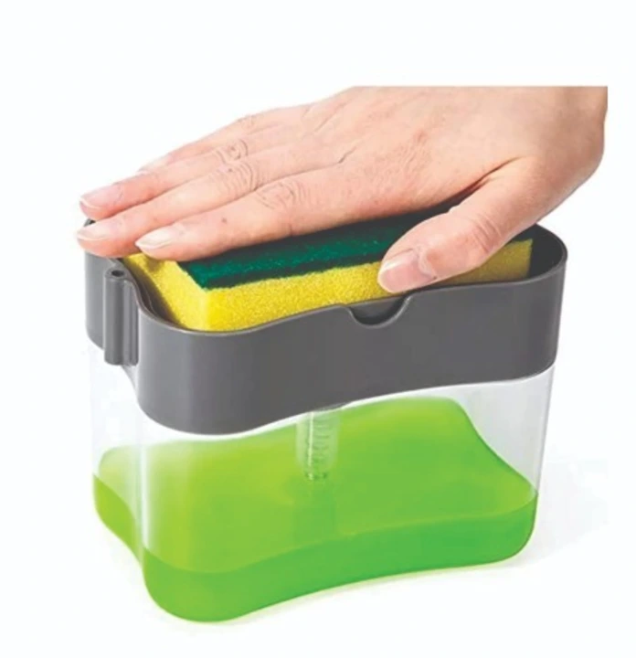 Dish Soap Dispenser with Sponge Holder 2 In 1, Box Packing uploaded by BlackRock Corporation on 2/19/2023