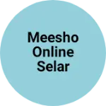 Business logo of Meesho online selar