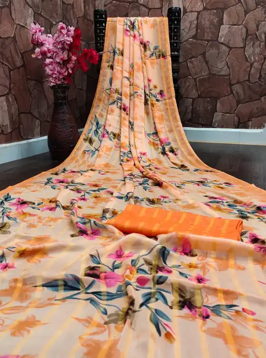 SAREES :- Fabric viscose Zari saree All Over saree running blouse* uploaded by NIVA CREATION on 2/19/2023