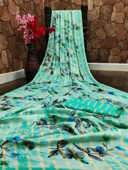 SAREES :- Fabric viscose Zari saree All Over saree running blouse* uploaded by NIVA CREATION on 2/19/2023