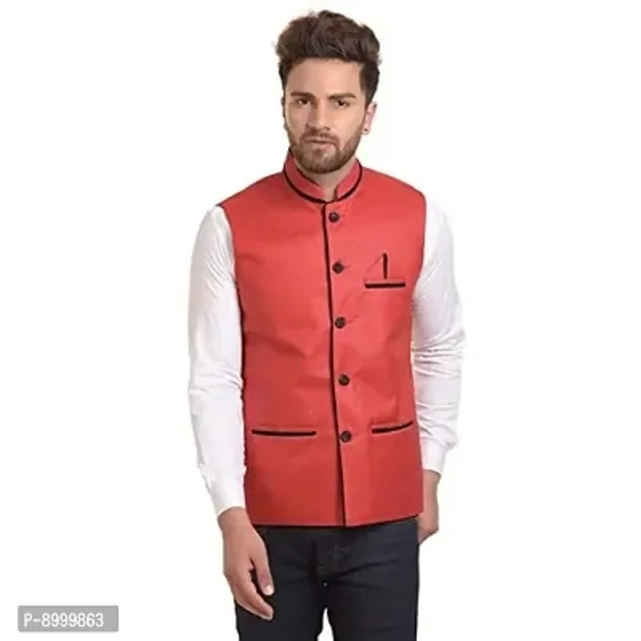 River Hill Men's Festive Nehru Jacket/Waistcoat uploaded by Shreeji New Fashion on 2/19/2023