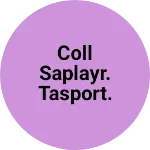 Business logo of Coll saplayr. Tasport. Bijnes