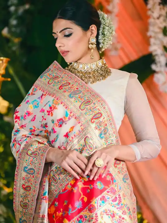 New banarasi silk saree uploaded by Surat fashion on 2/20/2023