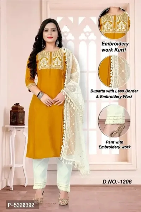 dress with duppatta and pant set uploaded by Arbon Fashion on 2/20/2023