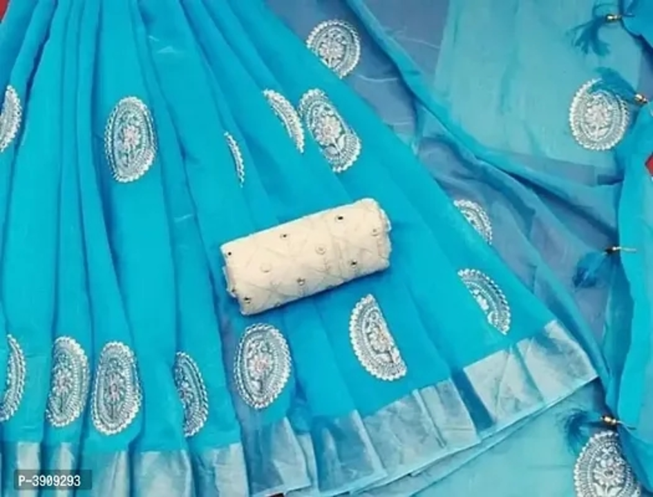 Post image Beautiful Modal Silk Saree with Blouse piece

 Color:  Multicoloured

 Fabric:  Art Silk

 Type:  Saree with Blouse piece

Saree Length: 5.5 (in metres)

Blouse Length: 0.8 (in metres)